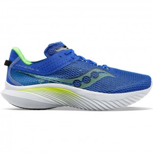 Blue Saucony Kinvara 14 Men's Running Shoes | ISRAEL JAUVIZ