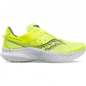 Green Saucony Kinvara 14 Men's Running Shoes | ISRAEL JOXGZR