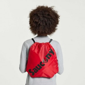 Red Saucony String Women's Bag | ISRAEL AIWPVH