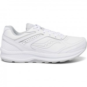 White Saucony Echelon Walker 3 Women's Wide Running Shoes | ISRAEL PYZJOM