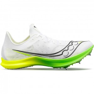 White Saucony Endorphin Cheetah Women's Running Shoes | ISRAEL QNMURW