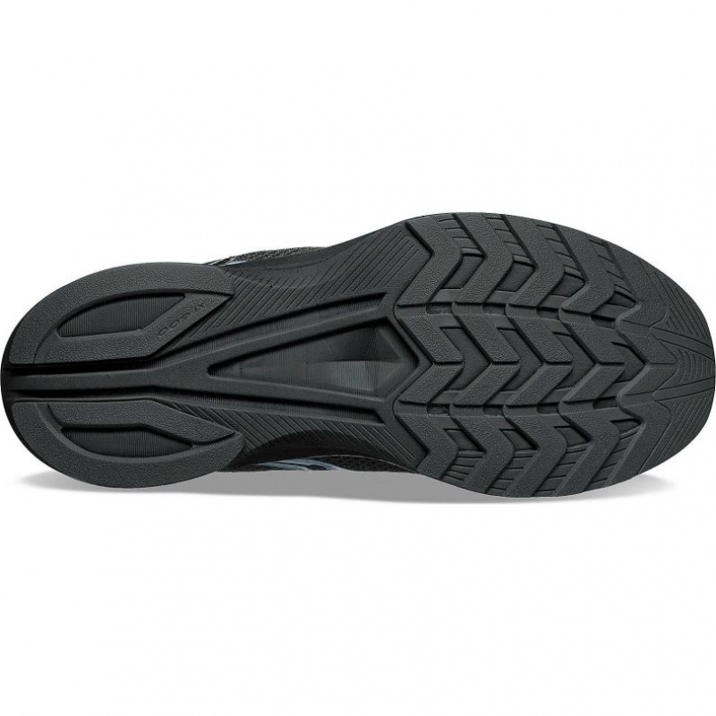 Black Saucony Axon 3 Men's Running Shoes | ISRAEL SWICMV