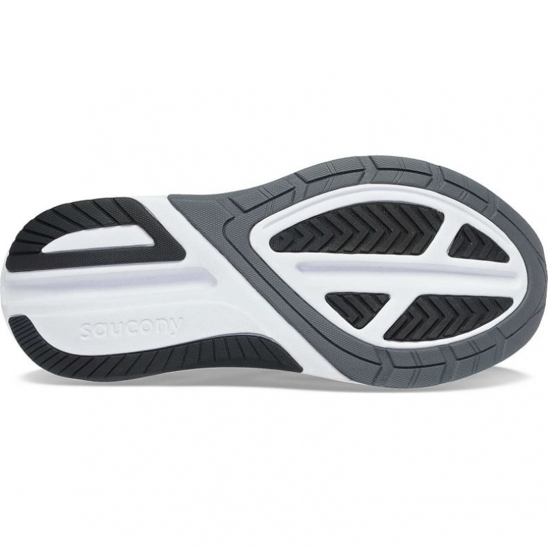 Black Saucony Echelon 9 Men's Wide Running Shoes | ISRAEL EGCLYK