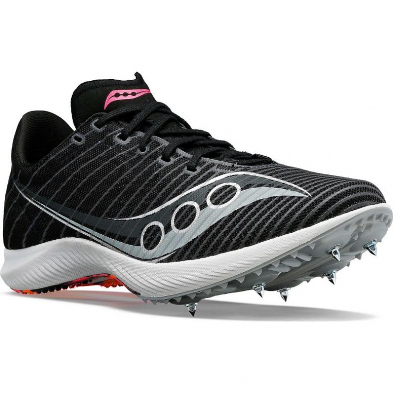 Black Saucony Velocity MP Men's Running Shoes | ISRAEL PDZLFB