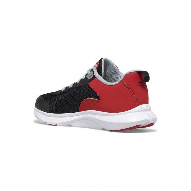 Black / Red Saucony Axon 3 Big Kids' Sneakers | ISRAEL FENIUZ