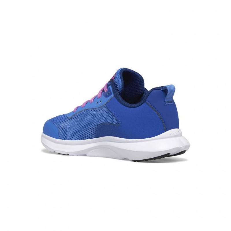 Blue Saucony Axon 3 Big Kids' Sneakers | ISRAEL TEHVXS