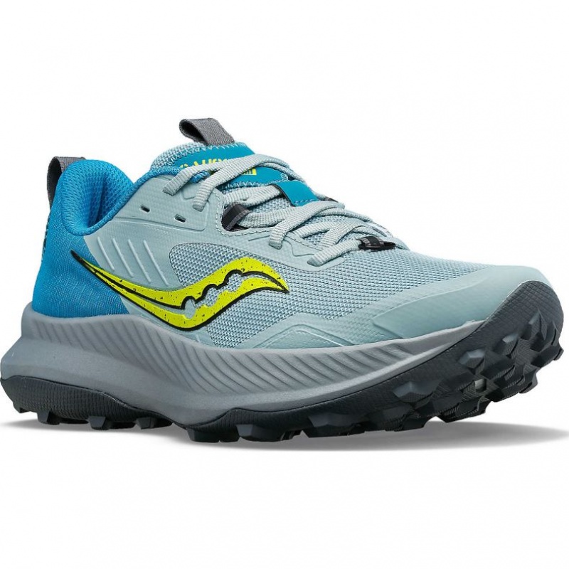 Blue Saucony Blaze TR Women's Trail Running Shoes | ISRAEL RSXYWQ