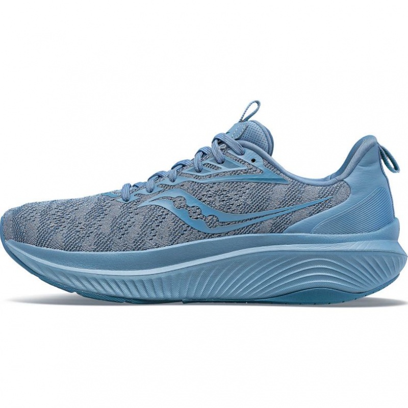 Blue Saucony Echelon 9 Men's Running Shoes | ISRAEL VZDNJY