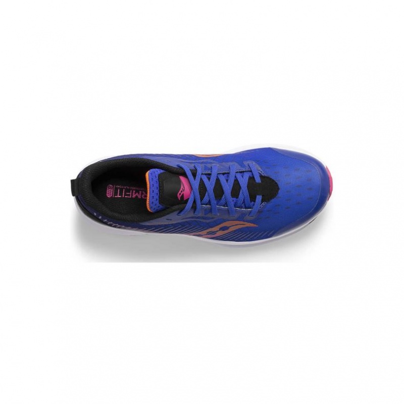 Blue Saucony Endorphin KDZ Big Kids' Sneakers | ISRAEL OCEUFZ
