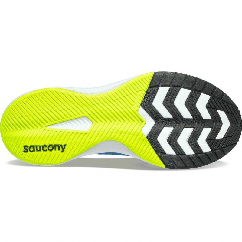 Blue Saucony Freedom Crossport Men's Running Shoes | ISRAEL KBDYLS