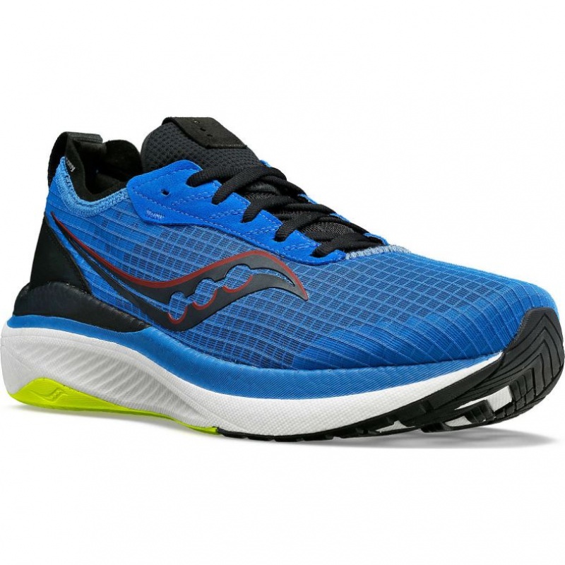 Blue Saucony Freedom Crossport Men's Running Shoes | ISRAEL KBDYLS