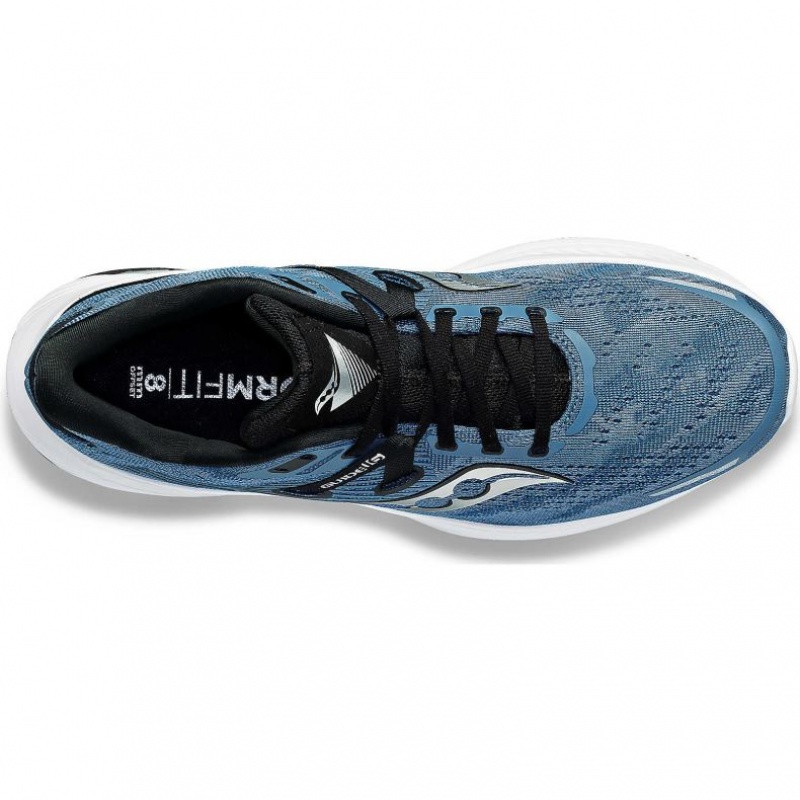 Blue Saucony Guide 16 Men's Running Shoes | ISRAEL GMYUOQ