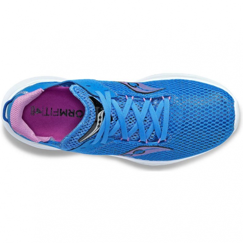 Blue Saucony Kinvara 14 Women's Running Shoes | ISRAEL VMNCQI