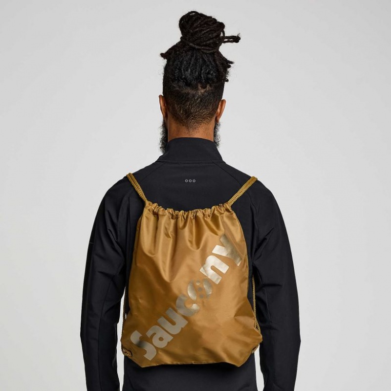 Brown Saucony String Men\'s Bag | ISRAEL UNOHGR