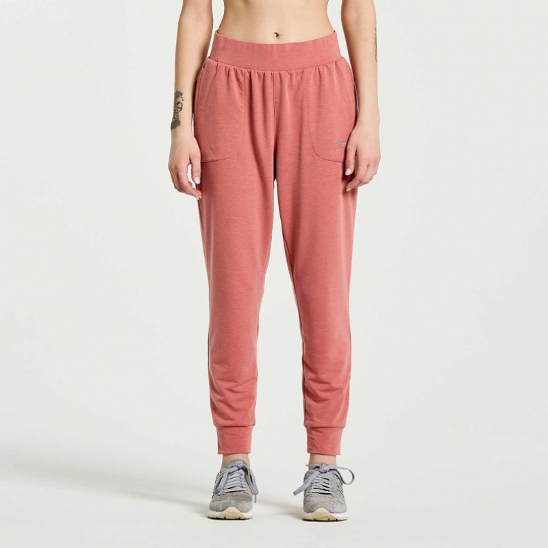 Coral Saucony Boston Women\'s Jogger | ISRAEL RTGIDH