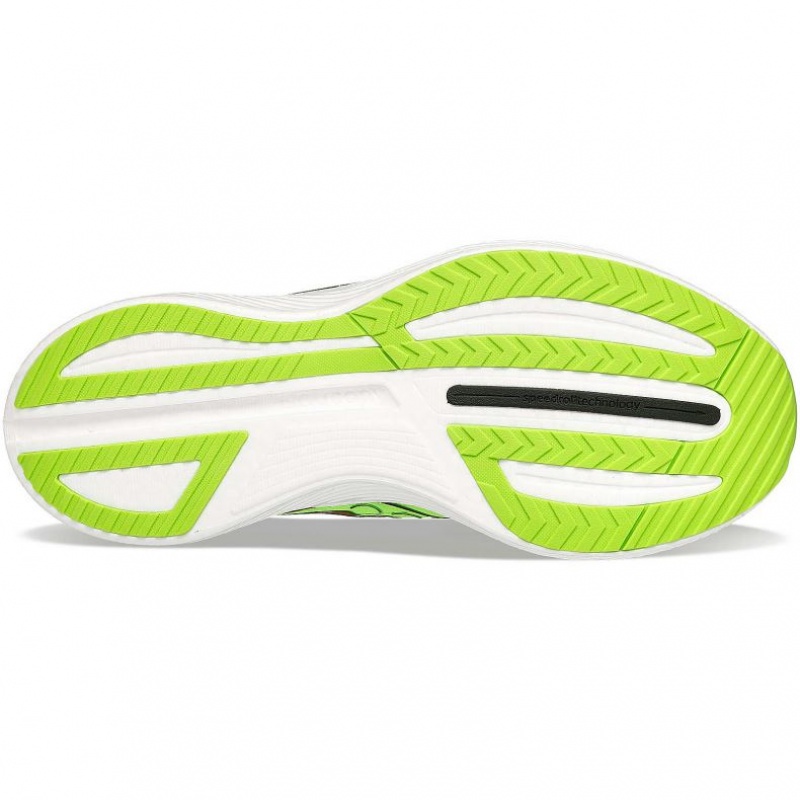 Green Saucony Endorphin Speed 3 Men's Running Shoes | ISRAEL EAXRQP