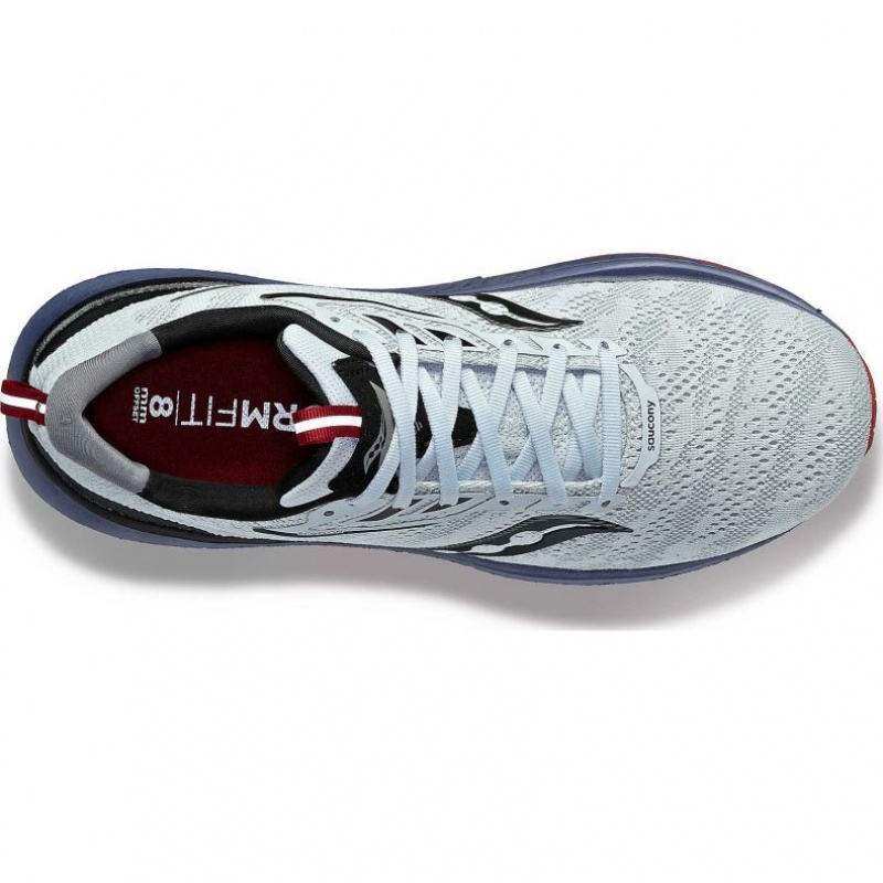 Grey Saucony Echelon 9 Men's Running Shoes | ISRAEL IRJQPH