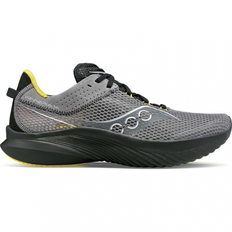 Grey Saucony Kinvara 14 Men\'s Running Shoes | ISRAEL JCGODZ