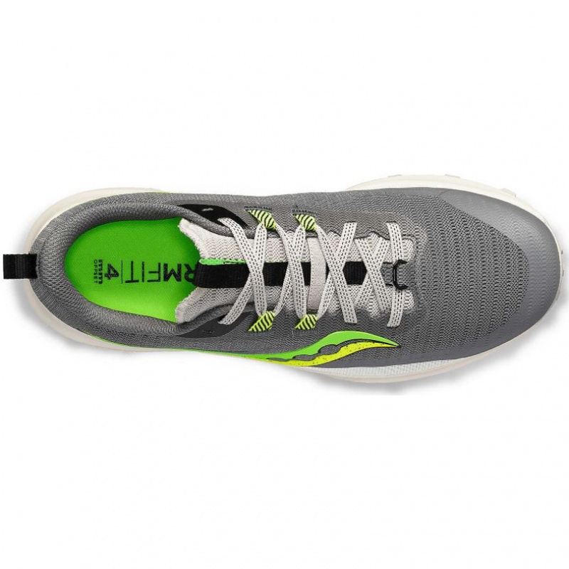 Grey Saucony Peregrine 13 Men's Trail Running Shoes | ISRAEL EWBZCY