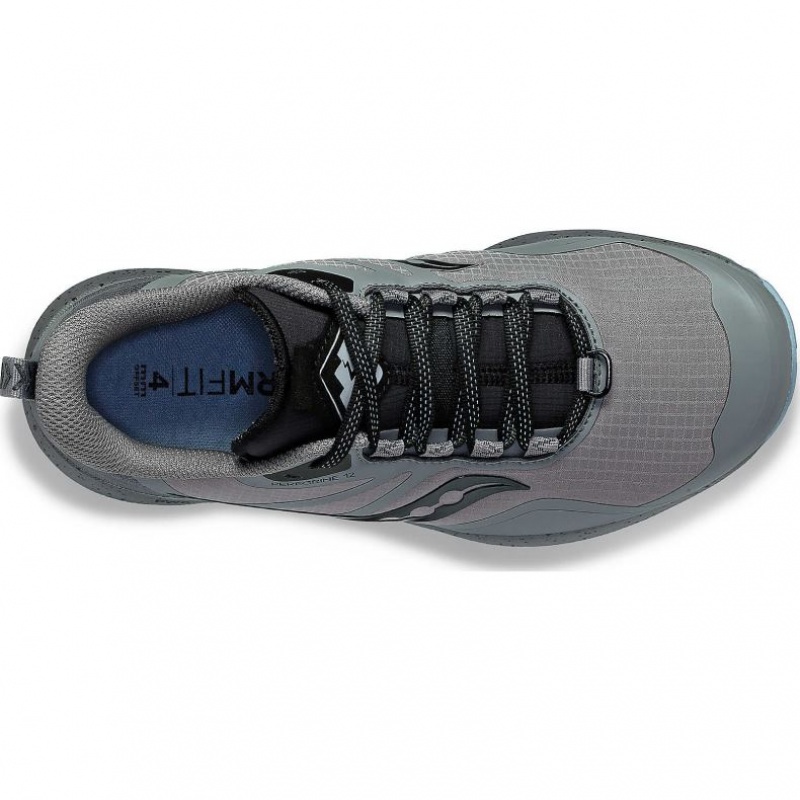 Grey Saucony Peregrine ICE+ 3 Women's Trail Running Shoes | ISRAEL BUQZVC