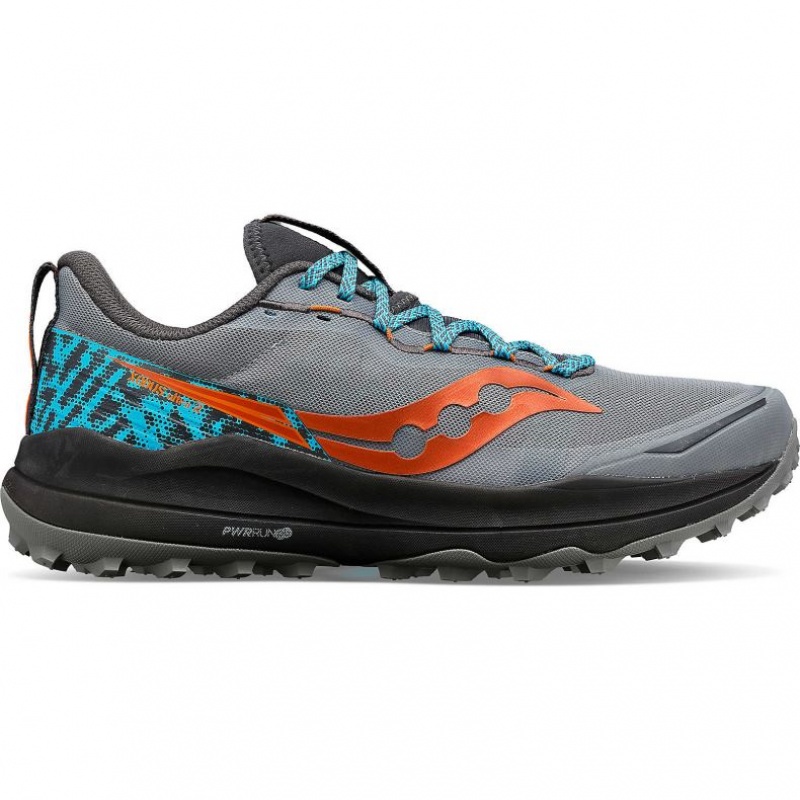 Grey Saucony Xodus Ultra 2 Men\'s Trail Running Shoes | ISRAEL XCROYF