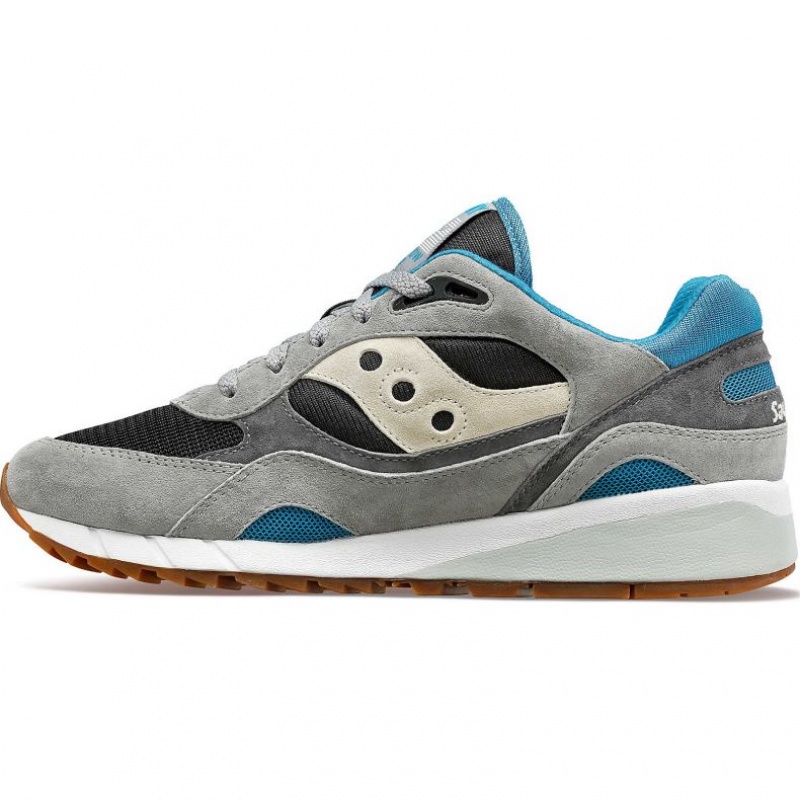 Grey / Black Saucony Shadow 6000 Women's Sneakers | ISRAEL DILOBP