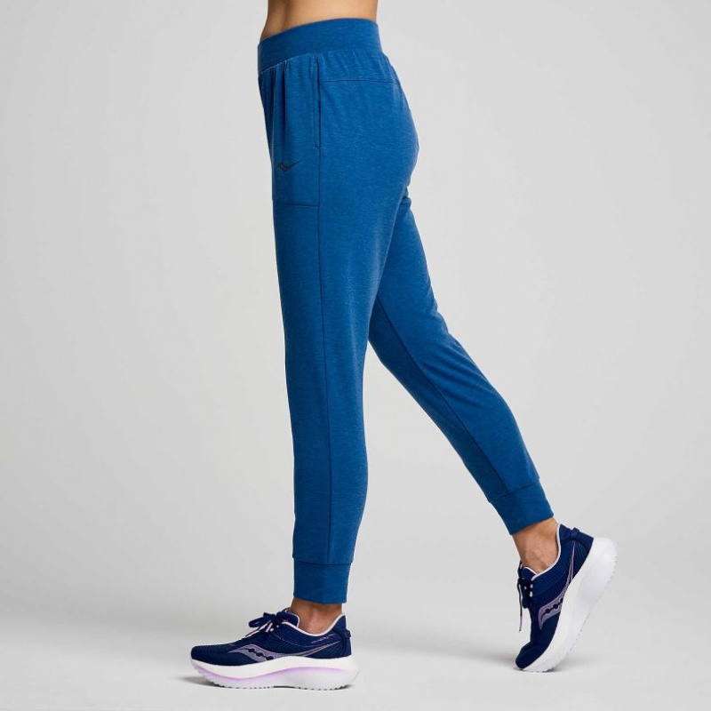 Indigo Saucony Boston Women's Jogger | ISRAEL QRBHTY