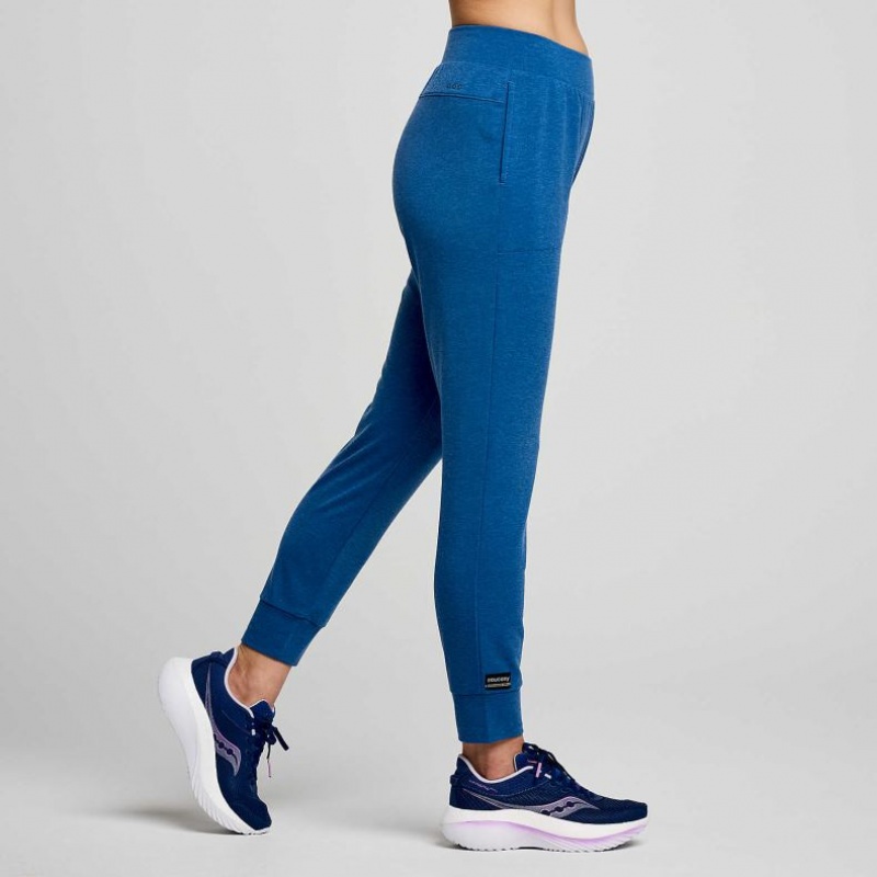 Indigo Saucony Boston Women's Jogger | ISRAEL QRBHTY