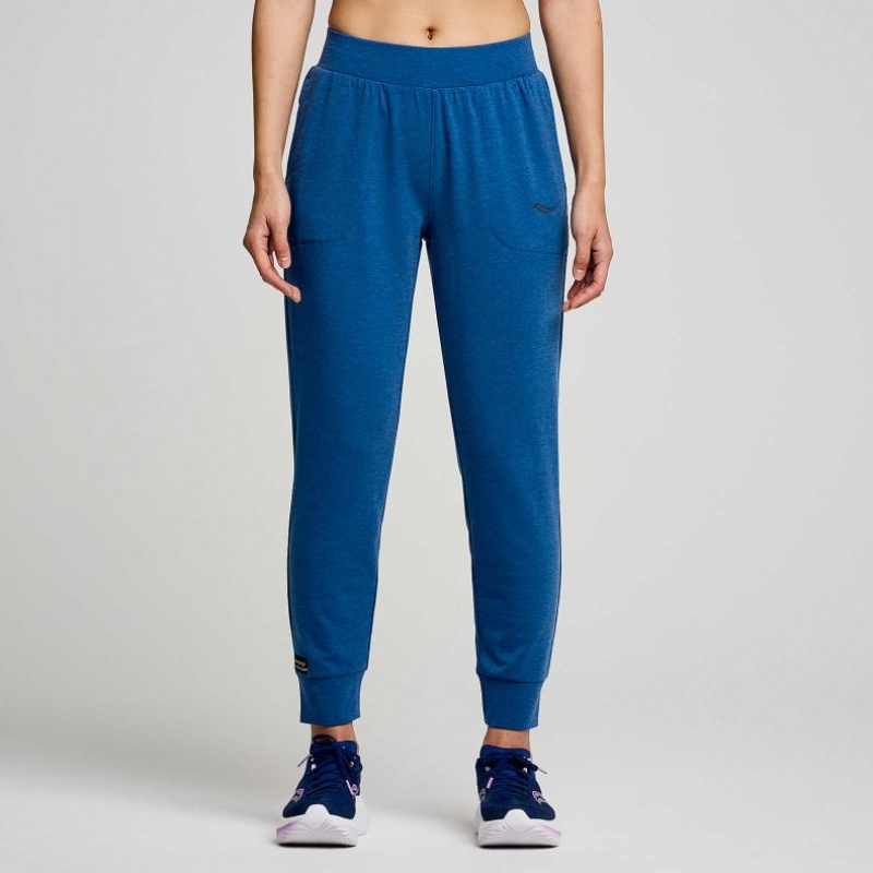 Indigo Saucony Boston Women\'s Jogger | ISRAEL QRBHTY