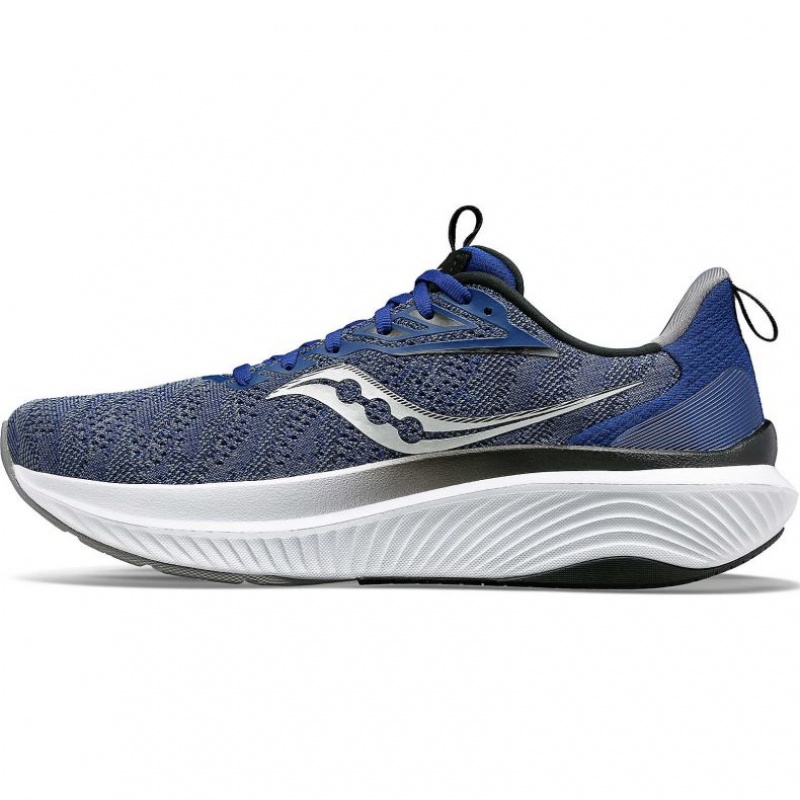 Indigo Saucony Echelon 9 Men's Wide Running Shoes | ISRAEL JMQDAI