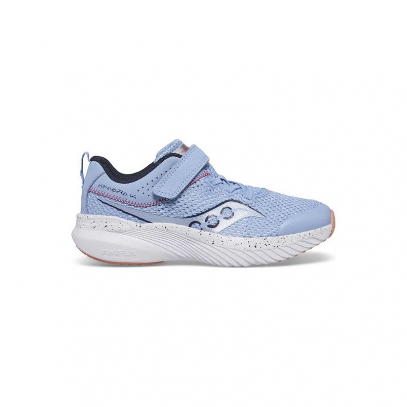 Light Blue Saucony Kinvara 14 A/C Big Kids\' Sneakers | ISRAEL BUDGPT