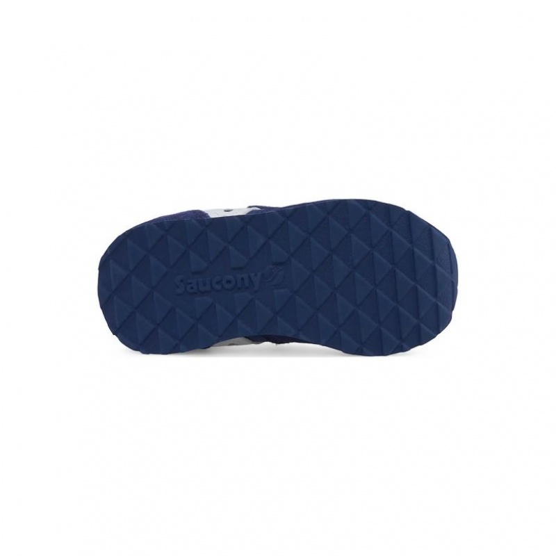 Navy Saucony Baby Jazz Hook & Loop Little Kids' Sneakers | ISRAEL PKOWCY
