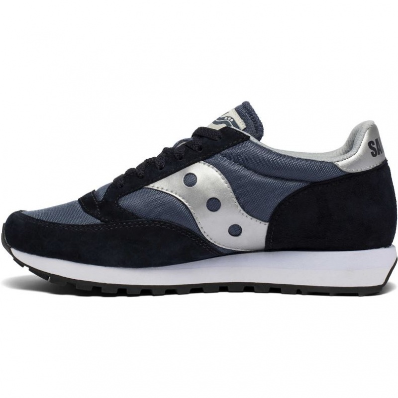 Navy / Silver Saucony Jazz 81 Men's Sneakers | ISRAEL JLOMSX