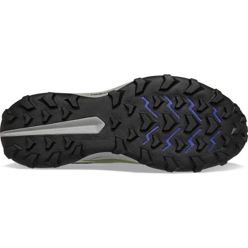 Olive Saucony Peregrine 13 Men's Trail Running Shoes | ISRAEL LHIOPV