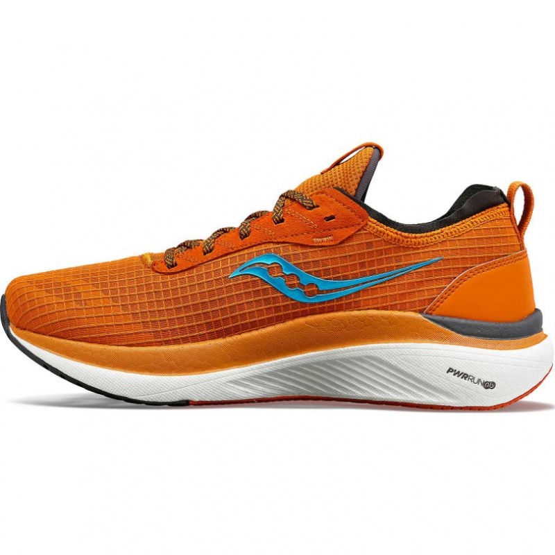 Orange Saucony Freedom Crossport Men's Running Shoes | ISRAEL AYOUNR