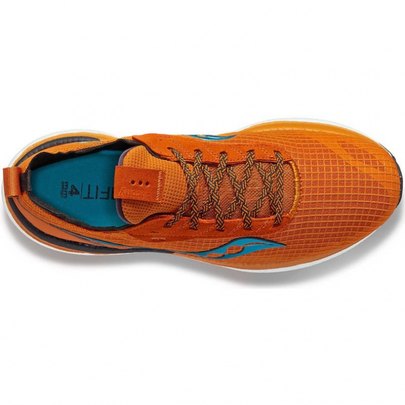 Orange Saucony Freedom Crossport Men's Running Shoes | ISRAEL AYOUNR