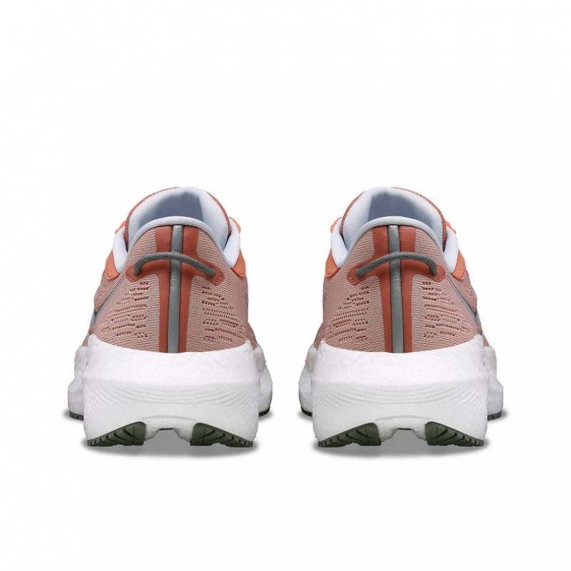 Pink Saucony Triumph 21 Women's Wide Running Shoes | ISRAEL LGKIZF