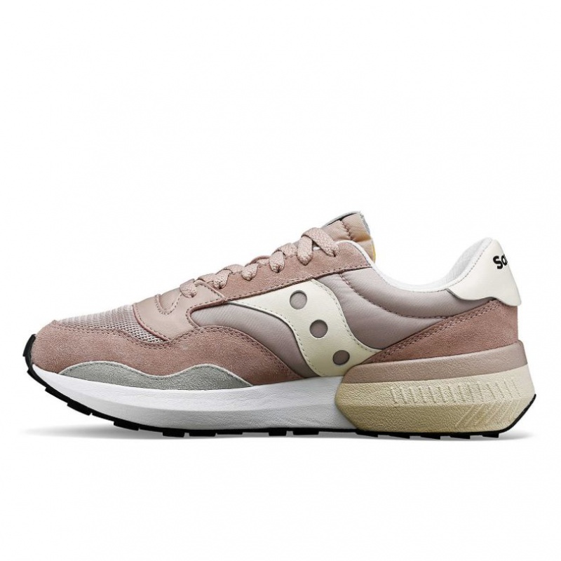 Pink / Cream Saucony Jazz NXT Men's Sneakers | ISRAEL WJNCKU