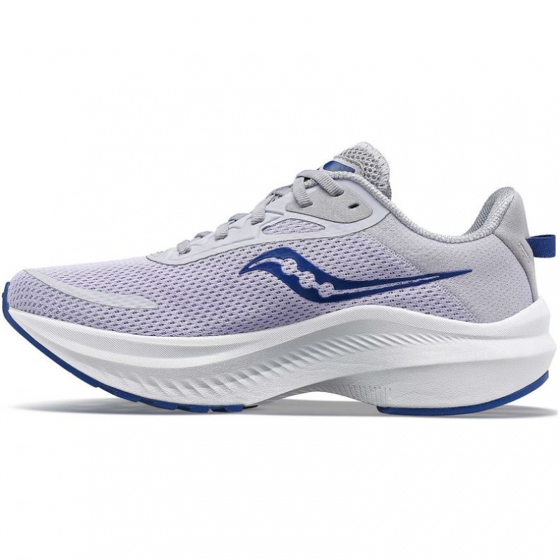 Purple Saucony Axon 3 Women's Running Shoes | ISRAEL OCWTDB
