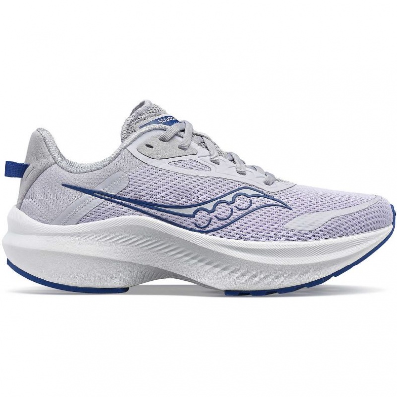 Purple Saucony Axon 3 Women\'s Running Shoes | ISRAEL OCWTDB