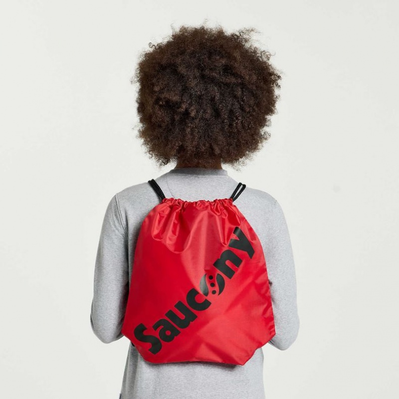Red Saucony String Women\'s Bag | ISRAEL AIWPVH