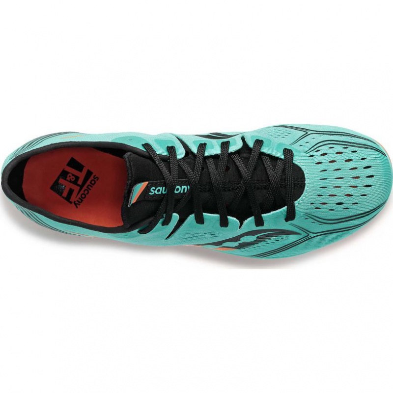 Turquoise Saucony Endorphin 3 Women's Spikes | ISRAEL FWLIQN