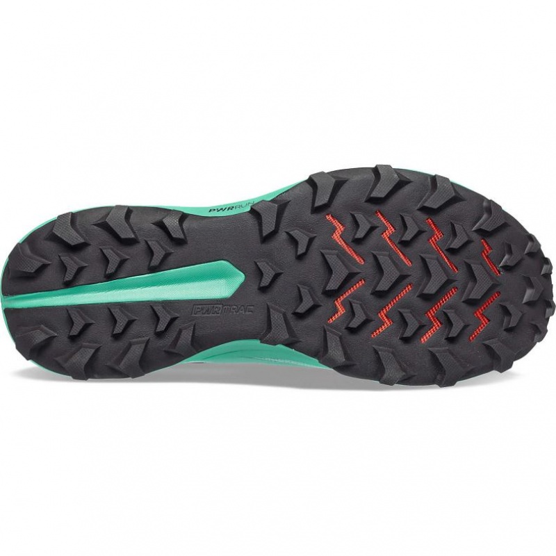 Turquoise Saucony Peregrine 13 Women's Trail Running Shoes | ISRAEL XTKGJC