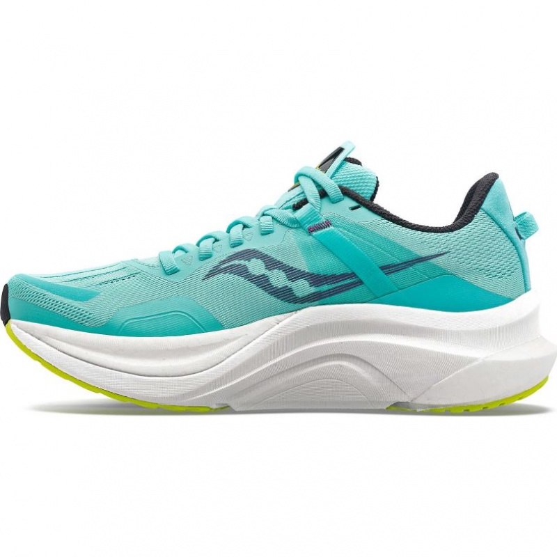 Turquoise Saucony Tempus Women's Running Shoes | ISRAEL OBHCWN