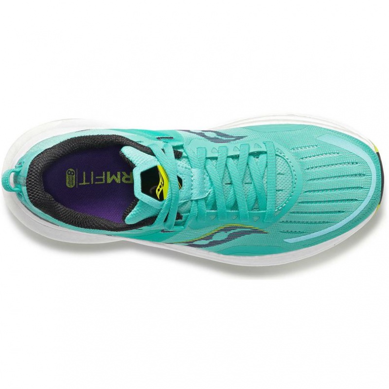 Turquoise Saucony Tempus Women's Running Shoes | ISRAEL OBHCWN