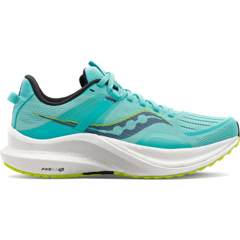 Turquoise Saucony Tempus Women\'s Running Shoes | ISRAEL OBHCWN