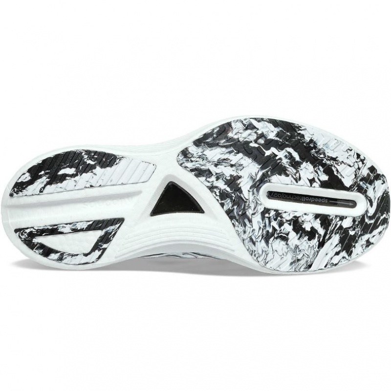 White Saucony Endorphin Pro 3 Men's Running Shoes | ISRAEL ZEJCPY