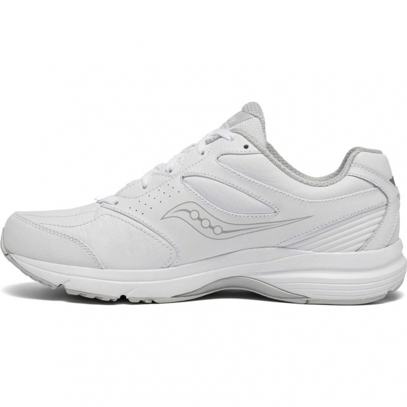 White Saucony Integrity Walker 3 Men's Walking Shoes | ISRAEL ZWTDRE