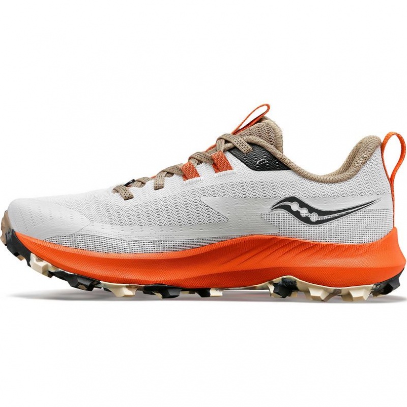 White Saucony Peregrine 13 Women's Trail Running Shoes | ISRAEL JGNFSI