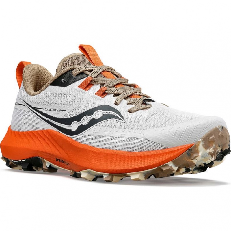 White Saucony Peregrine 13 Women's Trail Running Shoes | ISRAEL JGNFSI
